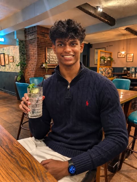 Jonathan D’Costa smiling
